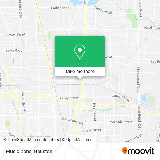Music Zone map
