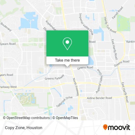 Copy Zone map