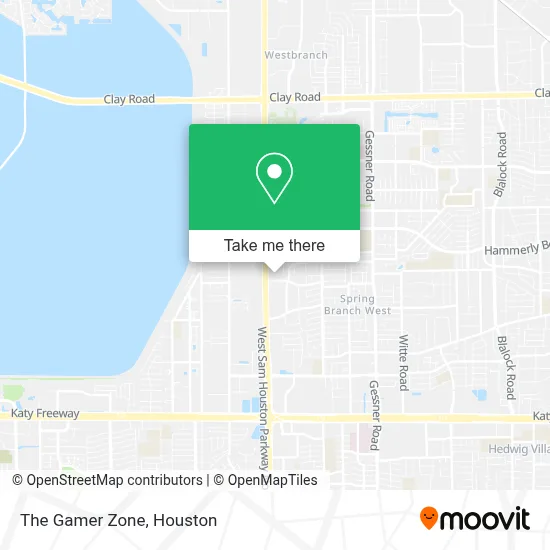 The Gamer Zone map