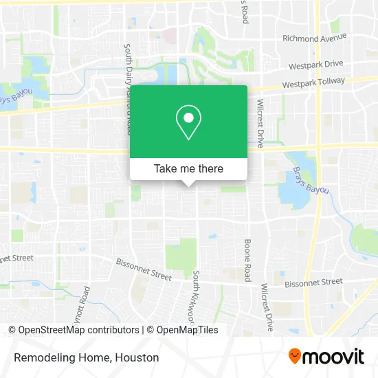 Remodeling Home map