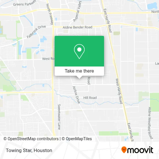 Towing Star map