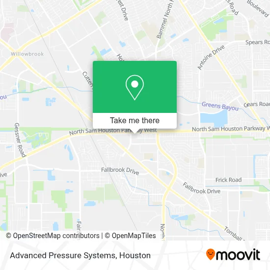 Advanced Pressure Systems map