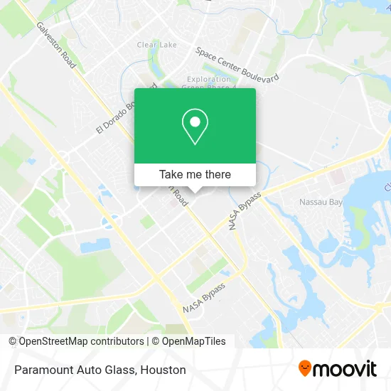 Paramount Auto Glass map
