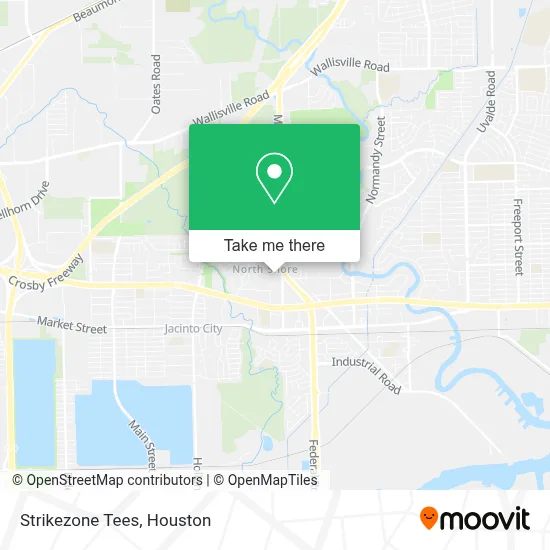 Strikezone Tees map