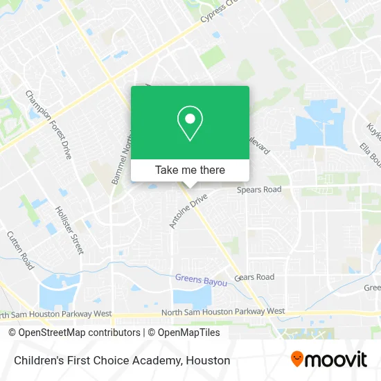 Children's First Choice Academy map