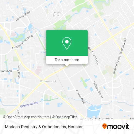 Modena Dentistry & Orthodontics map