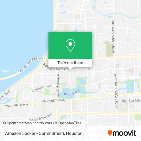 Amazon Locker - Commitment map