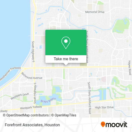 Forefront Associates map