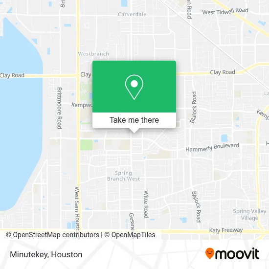 Minutekey map