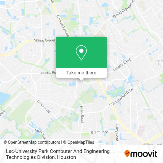 Lsc-University Park Computer And Engineering Technologies Division map