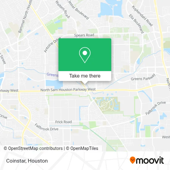 Coinstar map