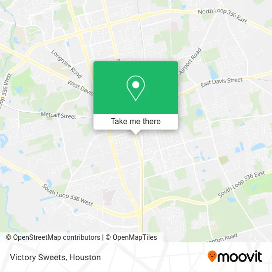 Victory Sweets map