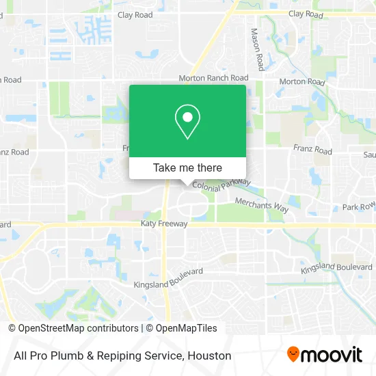 All Pro Plumb & Repiping Service map