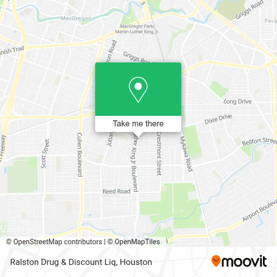 Ralston Drug & Discount Liq map
