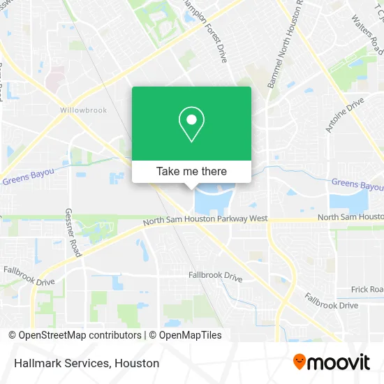 Hallmark Services map