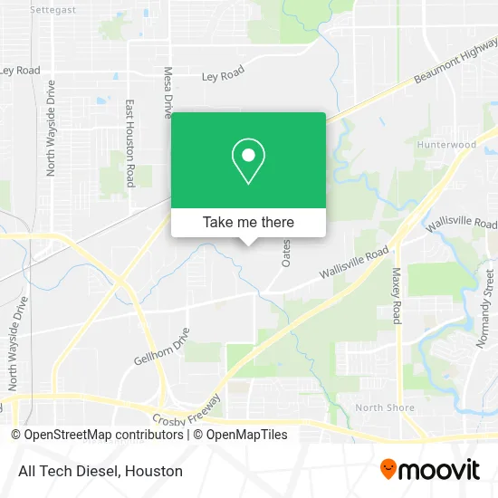 All Tech Diesel map