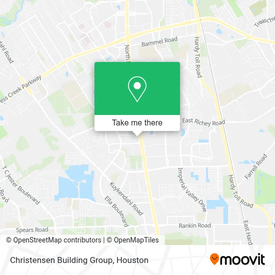 Christensen Building Group map