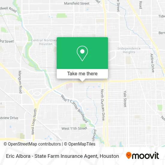 Eric Albora - State Farm Insurance Agent map