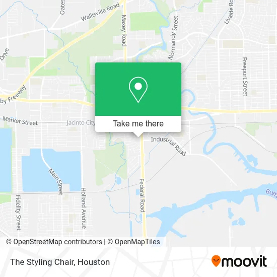 The Styling Chair map