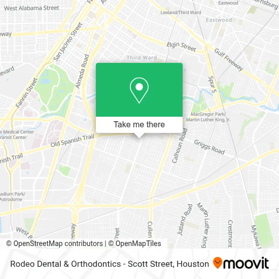 Rodeo Dental & Orthodontics - Scott Street map