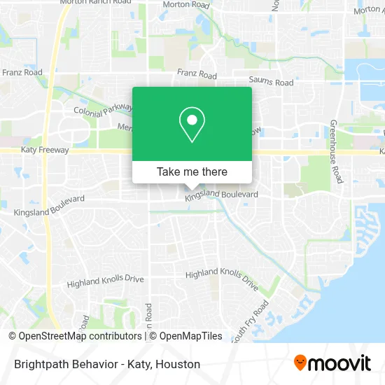 Brightpath Behavior - Katy map