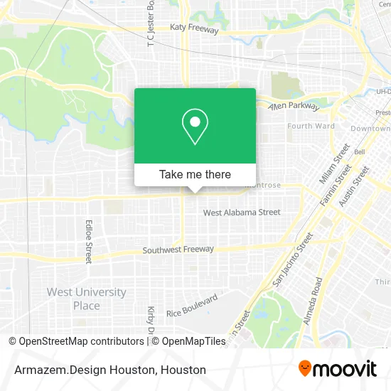 Armazem.Design Houston map
