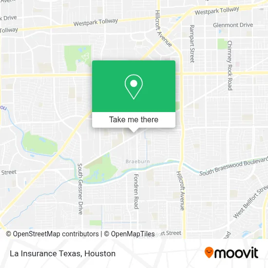 La Insurance Texas map