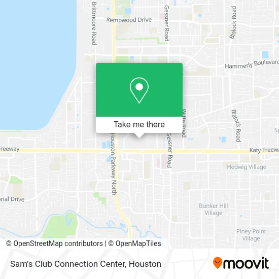 Sam's Club Connection Center map