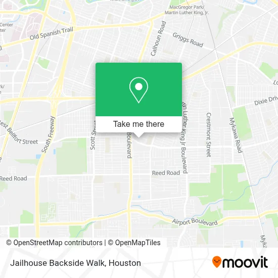 Jailhouse Backside Walk map