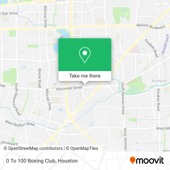 0 To 100 Boxing Club map