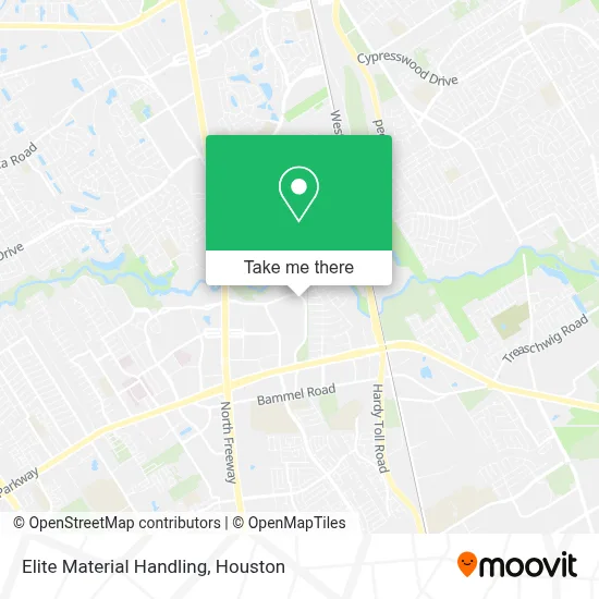 Elite Material Handling map