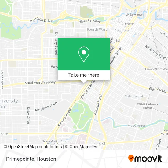 Primepointe map