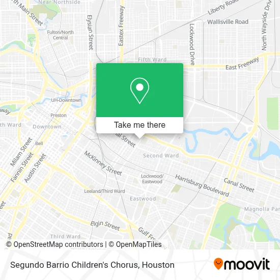 Segundo Barrio Children's Chorus map