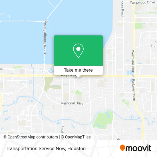 Transportation Service Now map