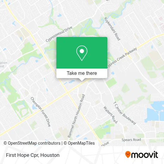 First Hope Cpr map