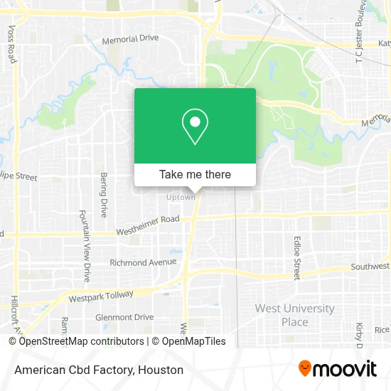 American Cbd Factory map