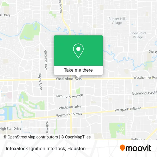 Intoxalock Ignition Interlock map