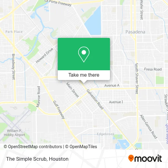 The Simple Scrub map