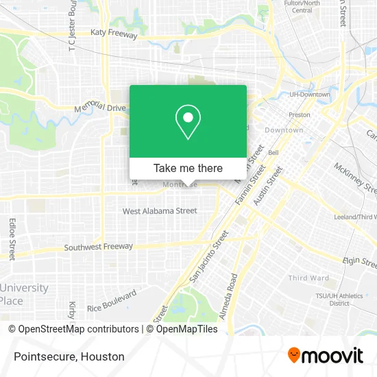Pointsecure map