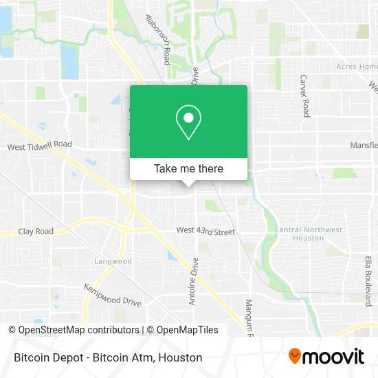 Bitcoin Depot - Bitcoin Atm map