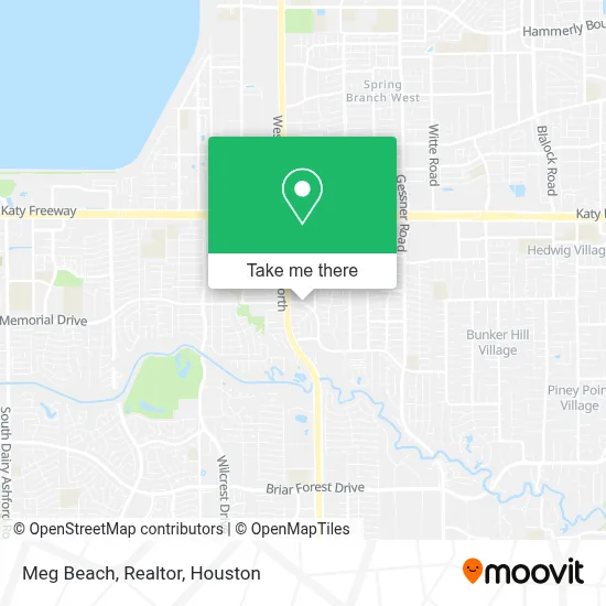 Meg Beach, Realtor map