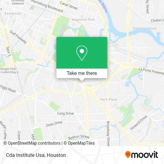 Cda Institute Usa map