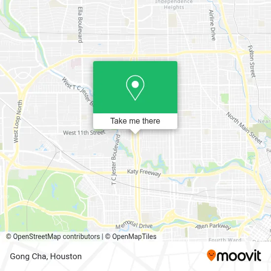 Gong Cha map