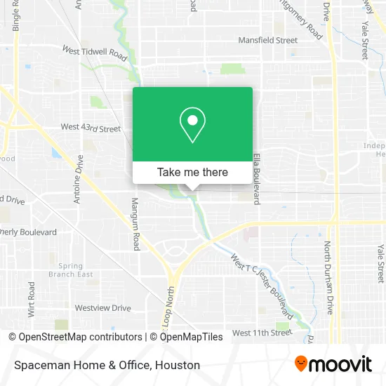 Spaceman Home & Office map