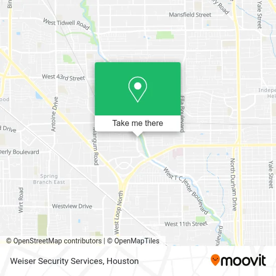 Weiser Security Services map