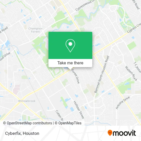 Cyberfix map