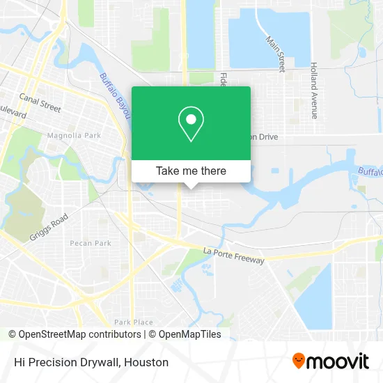 Hi Precision Drywall map