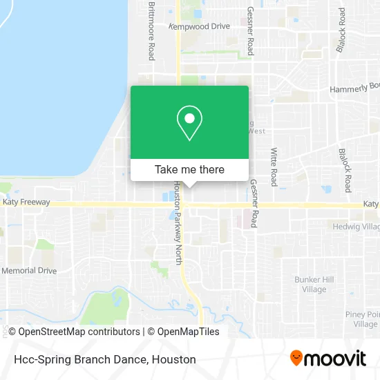 Hcc-Spring Branch Dance map
