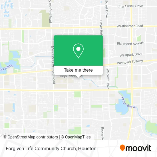 Forgiven Life Community Church map
