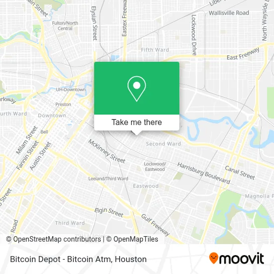 Bitcoin Depot - Bitcoin Atm map